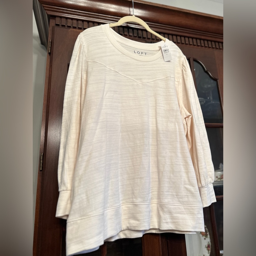 LOFT NWT Long Sleeve Casual Top